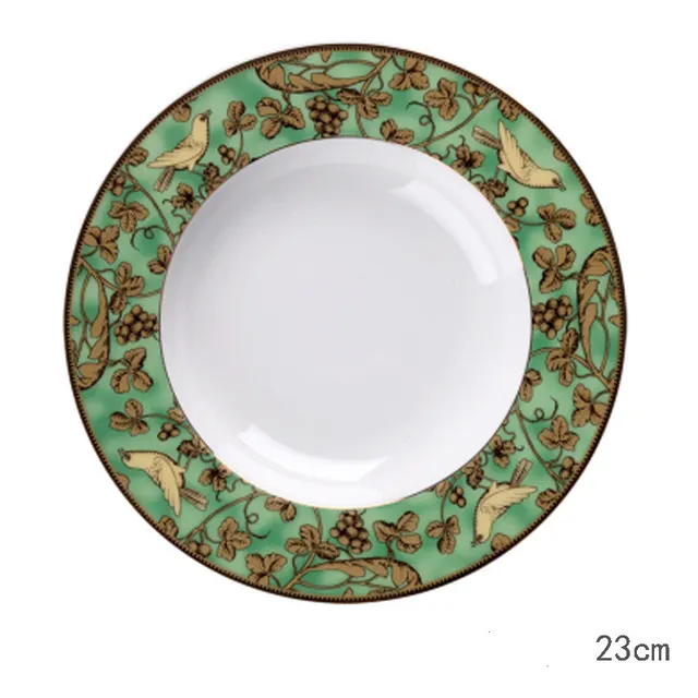Western Restaurant Dishes, Dishes, Coffee Cups 9 Inch Soup Plate - Shop at LoveMi