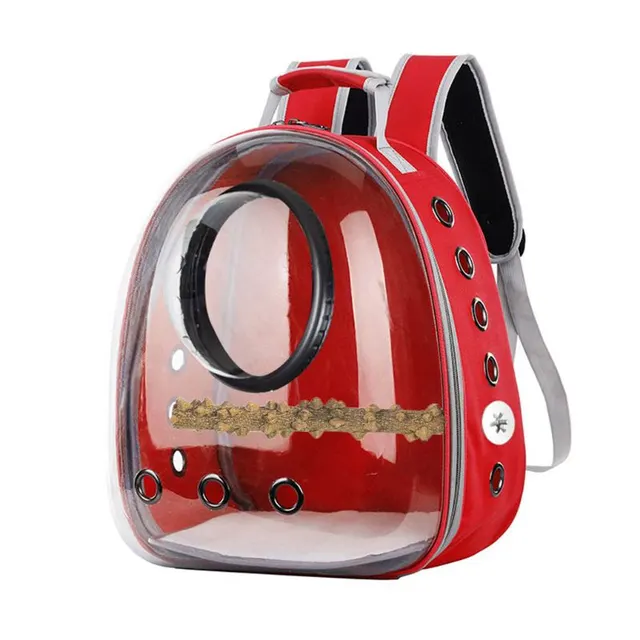 Pet bag Starling Parrot Outing Portable Bag Multifunctional Red - Shop at LoveMi