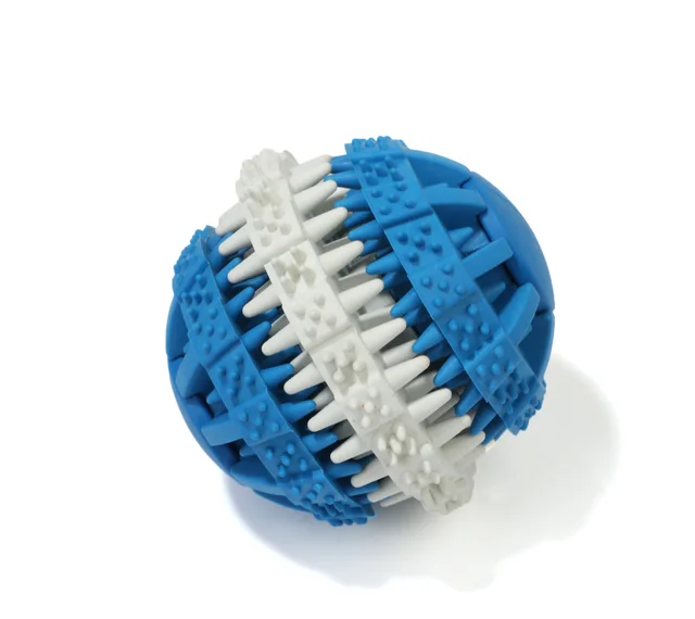 Pet Dog Cleansing Teeth And Leaking Food Turn To Universal Toys Blue - Shop at LoveMi