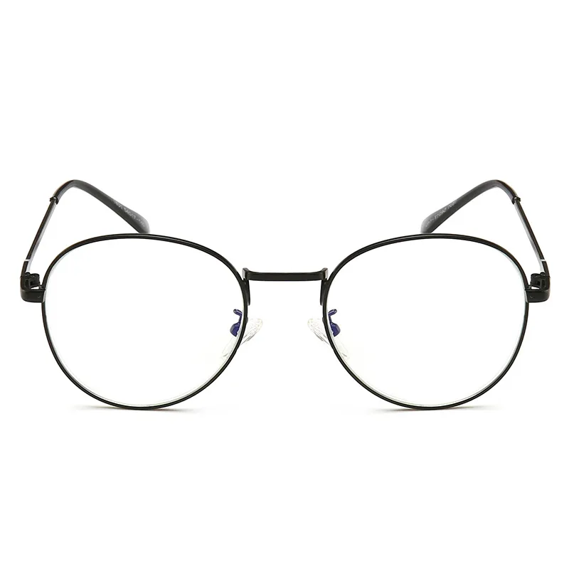 New Glasses Bauhinia Metal Women's Fashion Young State Blue Light Proof Presbyopic Glasses - Black Box
