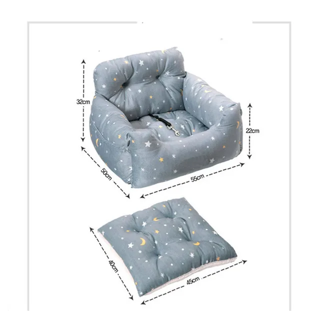 Safety Dog Kennel for Korean Car Pet Mat Star - Shop at LoveMi
