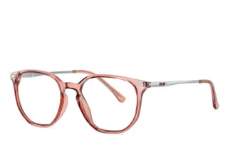 Men's And Women's Anti-blue Light Glasses, Computer Goggles, Metal Elastic Black Glasses Frame - Transparent Tea