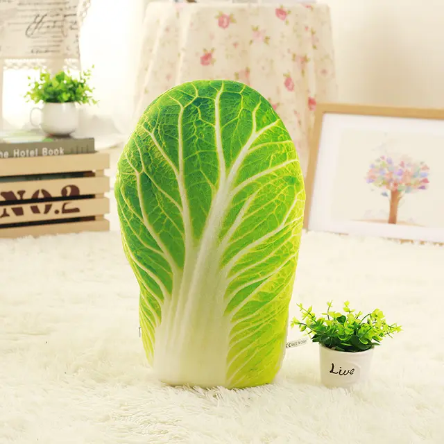 Creative Simulation Vegetable Pillow Broccoli Potato Vegetable Plush Cushion Activity Gift Default - Shop at LoveMi