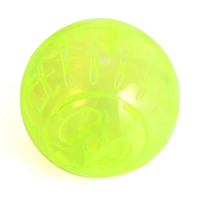 Pet Hamster Running Fans You Roll The Ball Turn The Ball Yellow - Shop at LoveMi