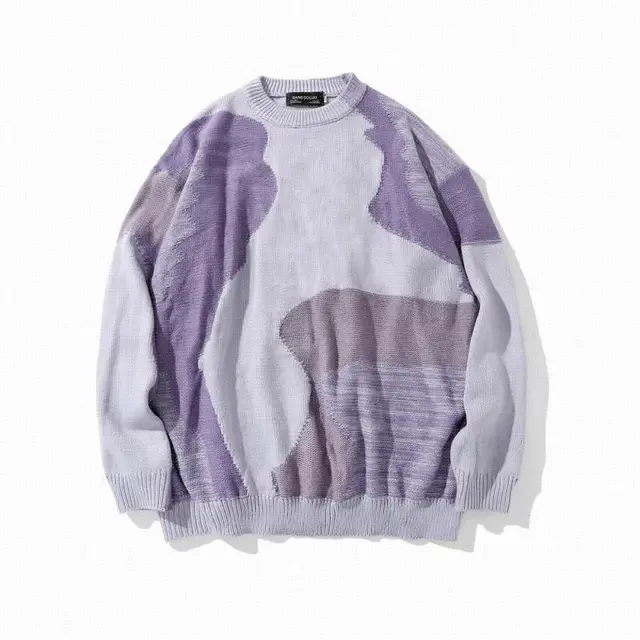 Fashion Elegant Outwear Autumn Shirts Pollovers Shirts Homme Purple - Shop at LoveMi
