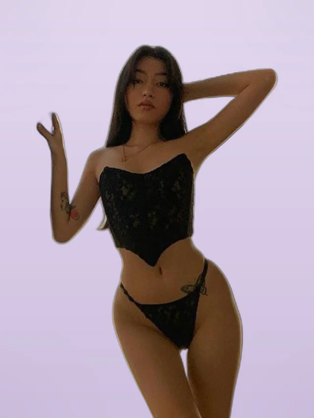 Fishbone Corset Sexy Tube Top European and American Spring and Summer Pattern Leak back Slim fit Small Vest - Shop at LoveMi