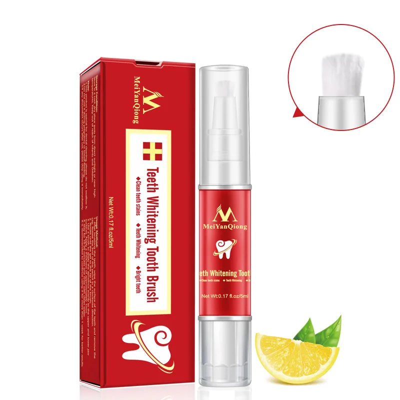 Teeth Whitening Tooth Brush Oral Hygiene Cleaning Serum Removes Plaque Stains Tooth Bleaching Dental - As Shown