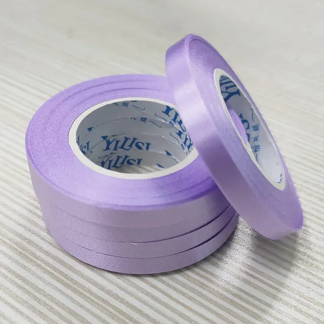 Sale 10mx0.5cm Small Roll Ribbon Birthday Party Decoration Tied Balloon Rose Gold Ribbon Purple - Shop at LoveMi