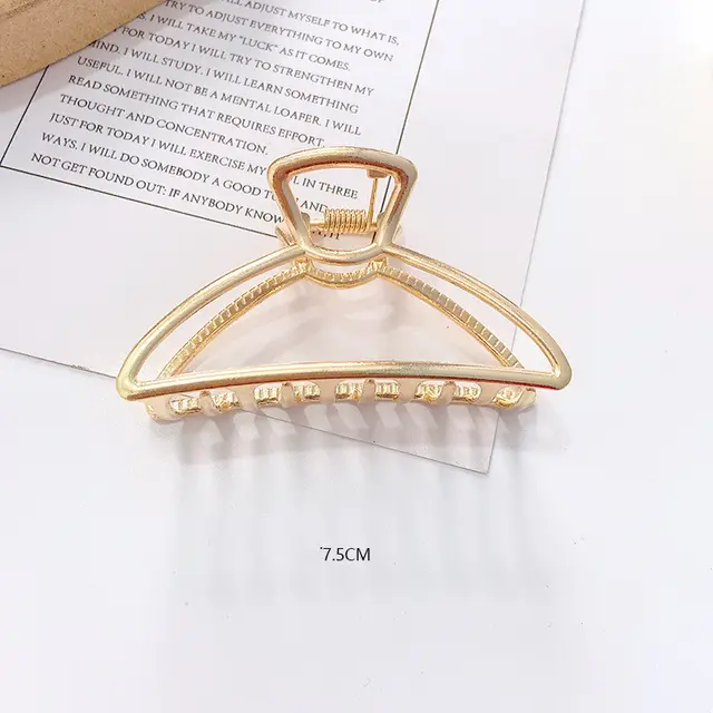 Korean Pearl Hair Clip Female Metal Large Clip Tassel Bowknot Shark Clip Hair Claw Bathing Hair Accessories - Shop at LoveMi