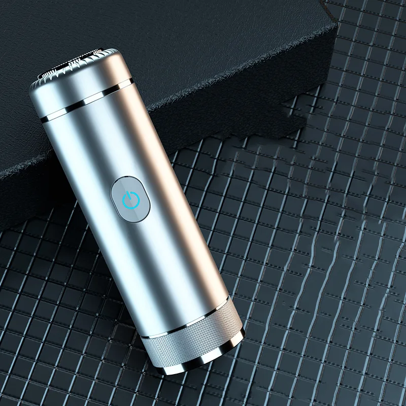 Portable Mini Rechargeable Floating Shaver - Silver