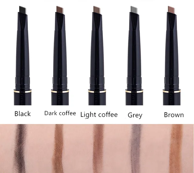 Double Headed Automatic Eyebrow Pencil Does Not Fade Brown - Shop at LoveMi