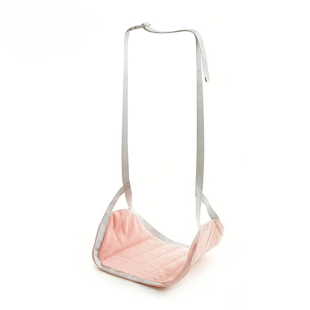 Suspended Aircraft And Train Decompression Footrest Travel Artifact Travel Storage Pink - Shop at LoveMi