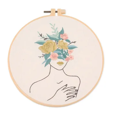 Person Hand Embroidery Kit S326 - Shop at LoveMi