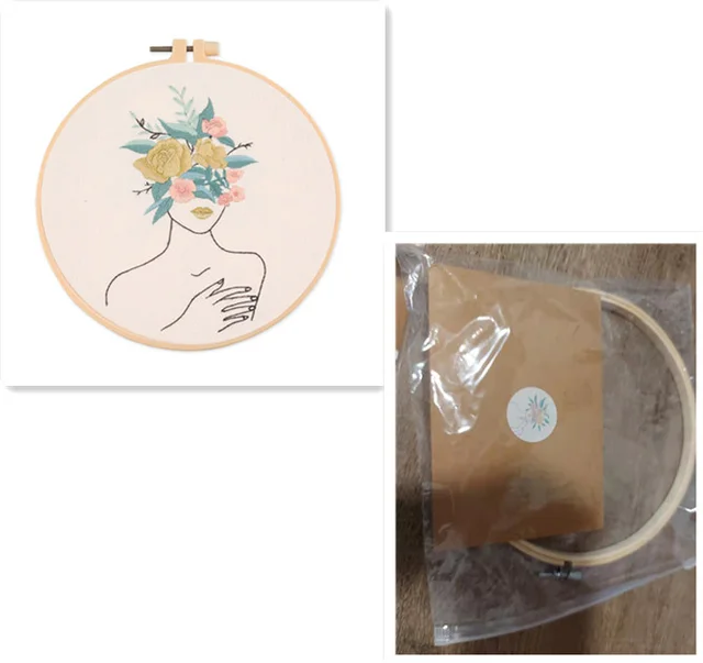 Person Hand Embroidery Kit Upgrade S326 - Shop at LoveMi