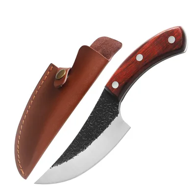 Tsumiwakashi Boning Knife Forged Small Scimitar With Hol - Shop at LoveMi