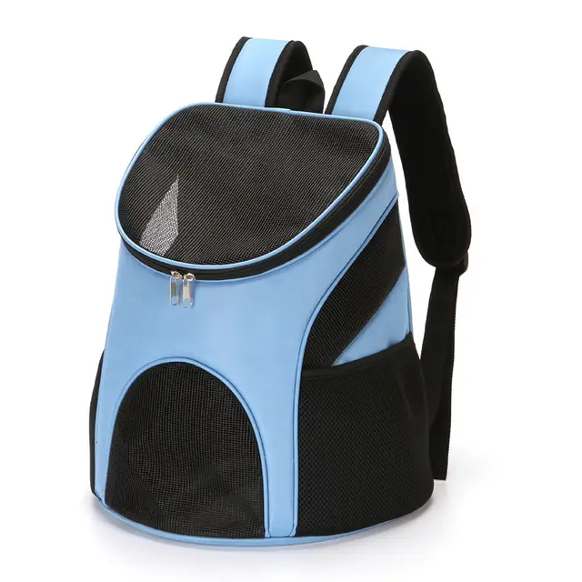 Pet Backpack, Pet Outing Bag, Portable Pet Bag Blue - Shop at LoveMi