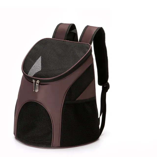 Pet Backpack, Pet Outing Bag, Portable Pet Bag Brown - Shop at LoveMi