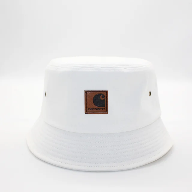 Folding Of Fishing Cap With Retro Short Eaves White - Shop at LoveMi