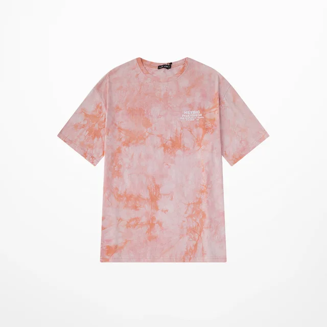 Summer Student Couple Wear Tie Dye Top Pink - Shop at LoveMi
