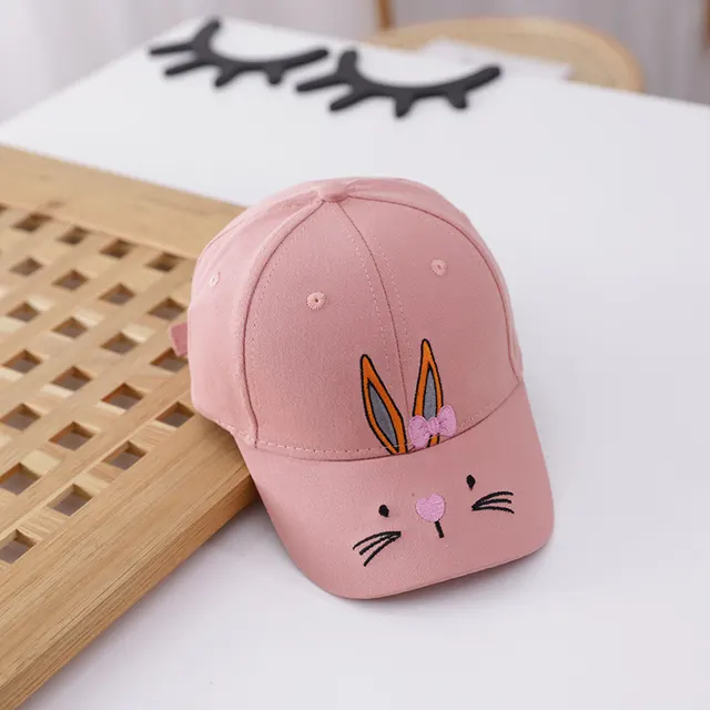 Spring And Autumn Children's Hat Cartoon Trendy Kid Pink - Shop at LoveMi