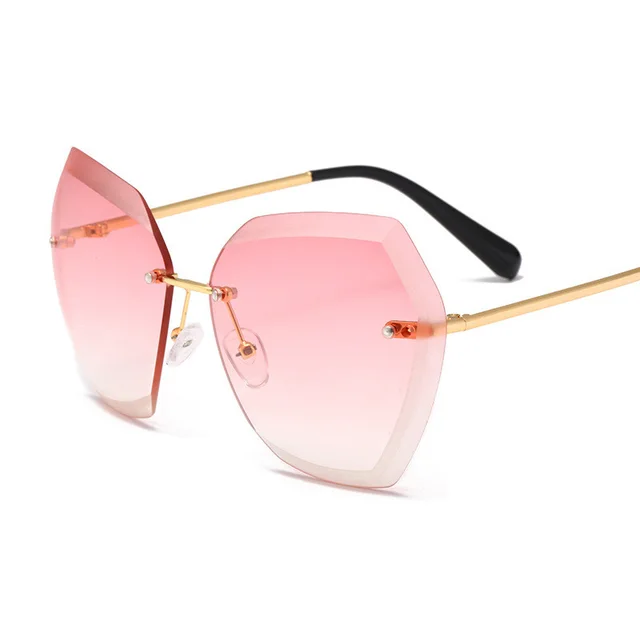 Ocean Piece Sunglasses European And American Trend Glasses Cut edge Sunglasses - Shop at LoveMi