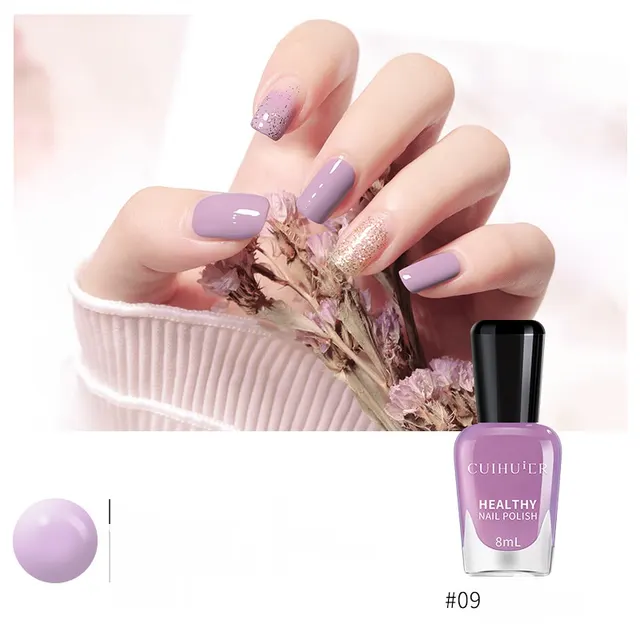 Water based Peelable And Peelable Nail Polish 8ml Baking Free Cosmetic Makeup Set Default - Shop at LoveMi