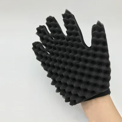 Black Sponge Gloves Comb Perm - Shop at LoveMi