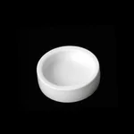 White Round Medium