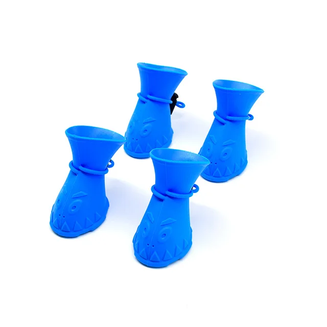 Dog Soft Shoes Puppy Shoes Toddler Non Slip Pet Shoe Cover Blue - Shop at LoveMi