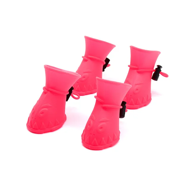 Dog Soft Shoes Puppy Shoes Toddler Non Slip Pet Shoe Cover Red - Shop at LoveMi