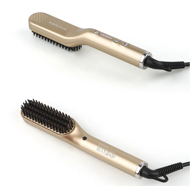 Multi Functional Styling Comb Hair Comb Ceramic Gold - Shop at LoveMi