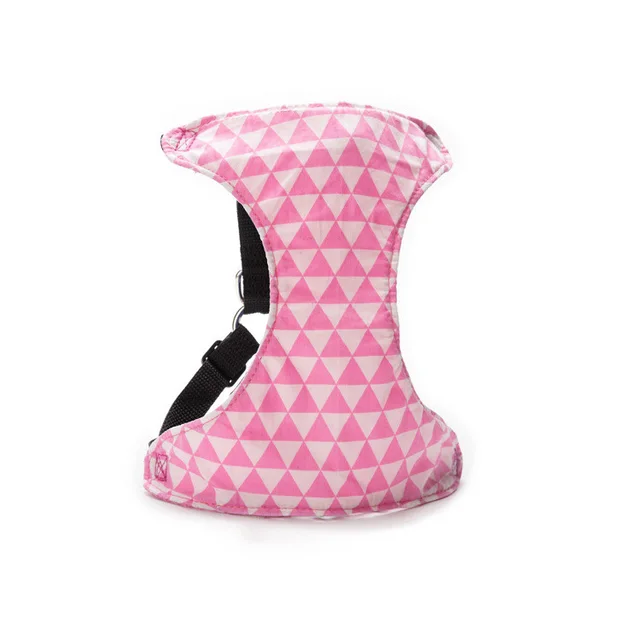 Small Cotton Triangle Personality Dog Out Training Dog Traction Strap Pink - Shop at LoveMi