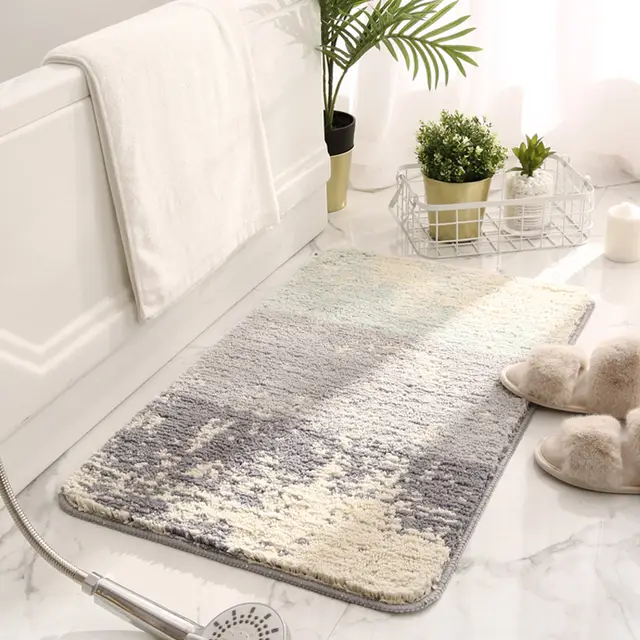 Anti Slip Mat For Bathroom Door Absorbent Floor Mat - Shop at LoveMi