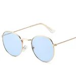 Gold Frame Blue Film