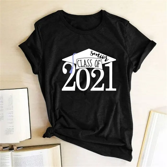 Premium Printed Funny Lady T shirt Round Neck Short Sleeve Ladies Top T Shirt Ladies 5J0V Black - Shop at LoveMi