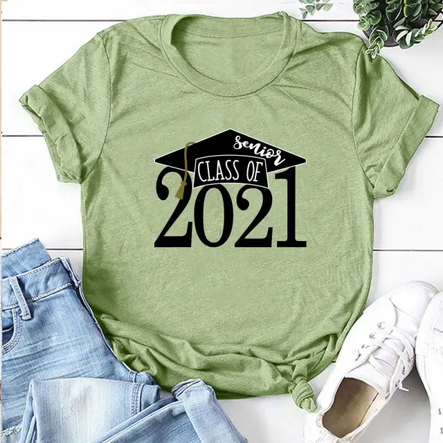 Premium Printed Funny Lady T shirt Round Neck Short Sleeve Ladies Top T Shirt Ladies 5J0V Green - Shop at LoveMi