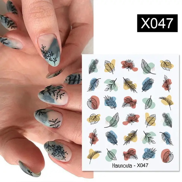 Fruit Animal Butterfly Flower Nail Sticker - Shop at LoveMi