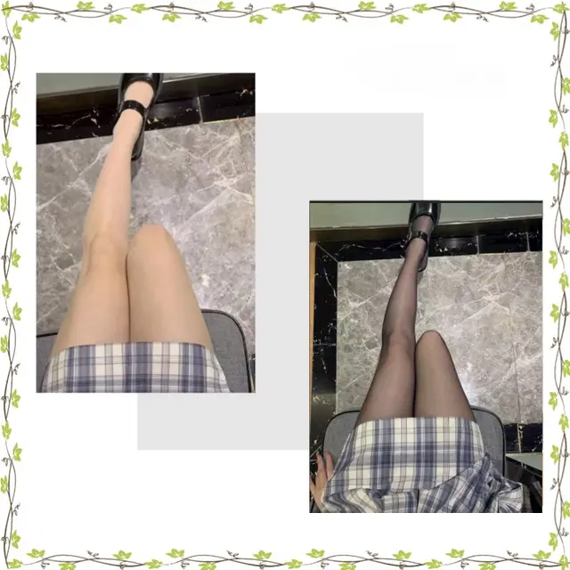Black Silk Pantyhose Bare Legs Artifact 14Style - Shop at LoveMi