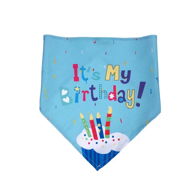 Pet Birthday Triangle Towel Dog Birthday - Shop at LoveMi