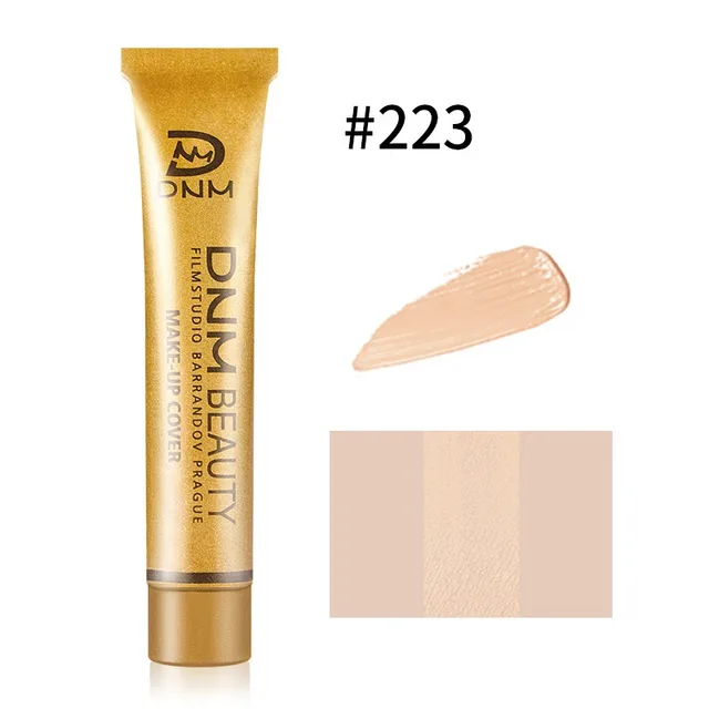 Concealer Liquid Foundation Cream Cover Tattoo Acne ScarsConcealer Moisturizing Full Camouflaged Natural Brighten Makeup 223Colour - Shop at LoveMi