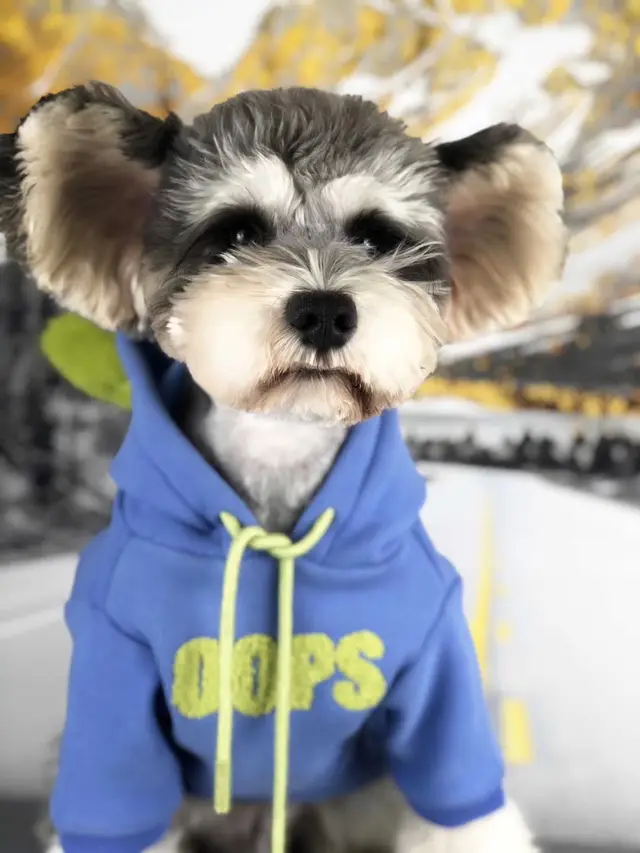 Dog Clothes Autumn And Winter Clothes Cotton Small Dog Xia Jiarong Pet Sweater Blue Violet - Shop at LoveMi