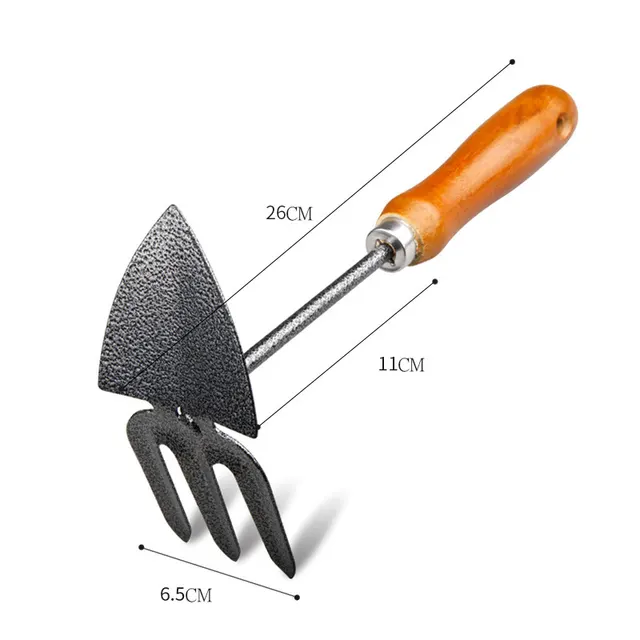 Potted Small Shovel Gardening Tool Planting Tool Set Mini Three piece Household Shovel - Shop at LoveMi