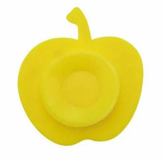 Children'S Bowl Suction Cup Sticker Baby Tableware Anti-Fall Meal Bowl Suction Cup Pad Baby Silicone Strong Fixed Suction Cup Bowl - Yellow