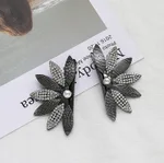 Black Grey Diamonds1Pair