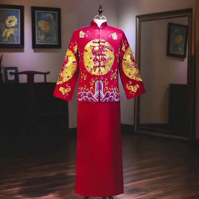 Bridal Slimming Toast Dress Plus Size Dress Formal Attire Horse Face Skirt B Man - Shop at LoveMi