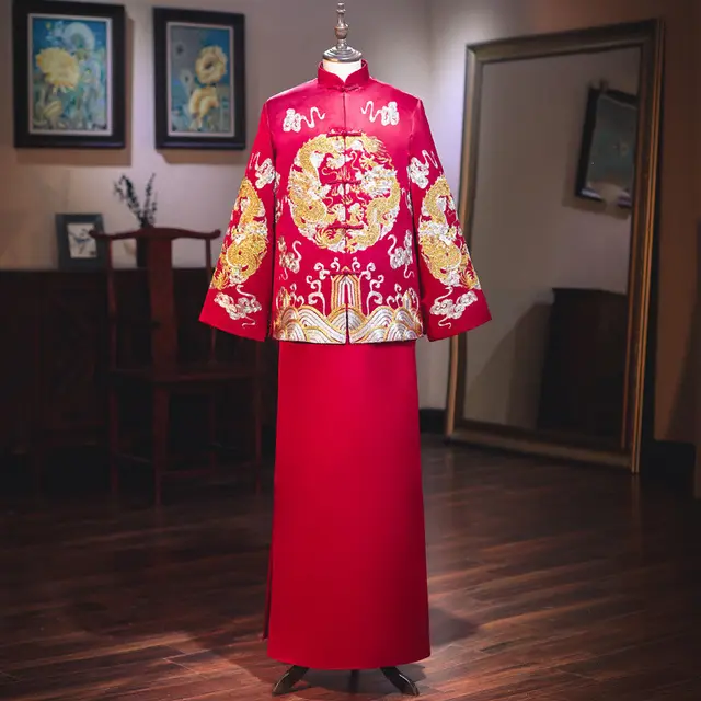 Bridal Slimming Toast Dress Plus Size Dress Formal Attire Horse Face Skirt F Man - Shop at LoveMi