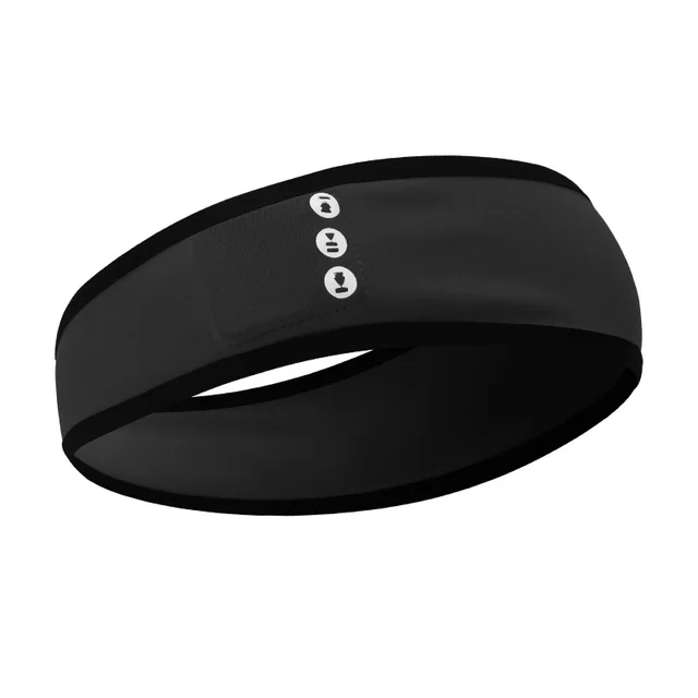 Wireless Bluetooth Sports Headband Black - Shop at LoveMi