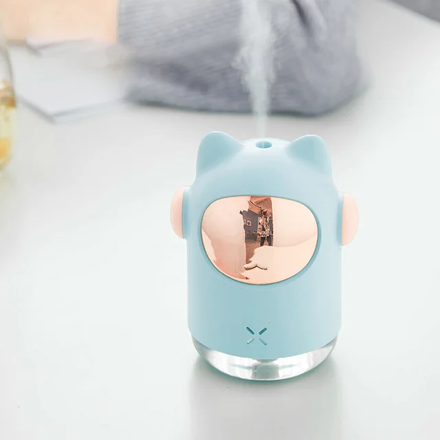 Creative Mini Space Night Light Humidifier Blue - Shop at LoveMi