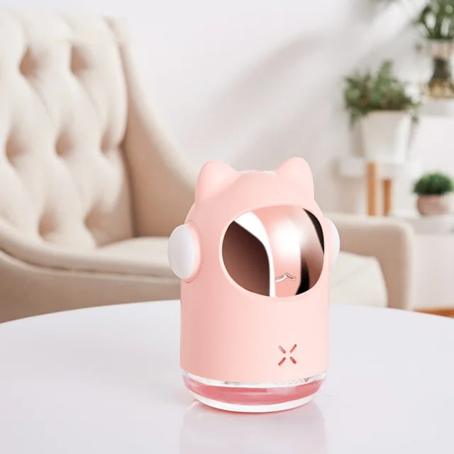 Creative Mini Space Night Light Humidifier Pink - Shop at LoveMi