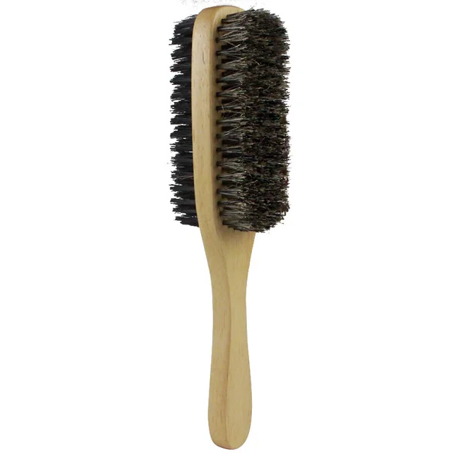 Men's Beard Brush Double sided Facial Hair Brush Shaving Com - Shop at LoveMi